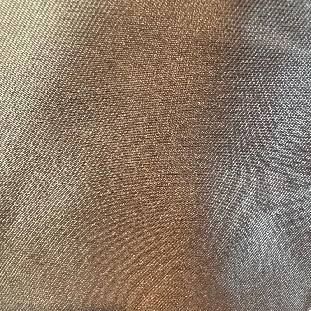 NWT Alfred Sung Cap Sleeve‎ V-Neck Satin Gown with Pockets Silverstone Size 4 - Picture 13 of 17